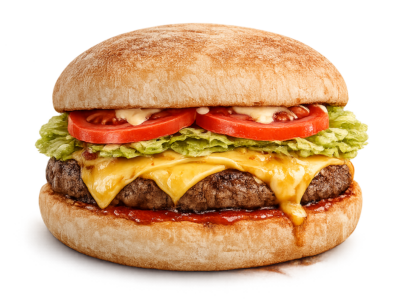 Pizza Bis cheeseburger