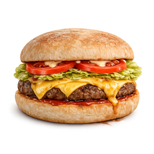 Pizza Bis cheeseburger