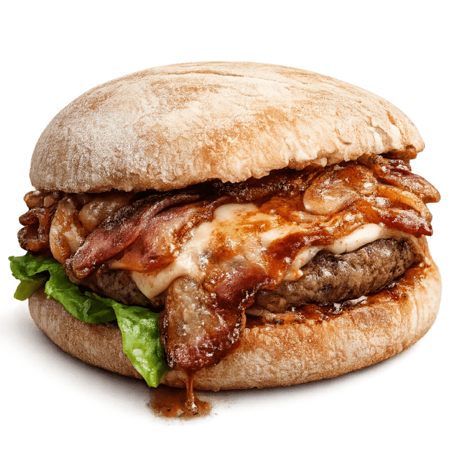 Pizza Bis hamburger Texas