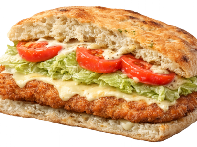 Pizza Bis panino milanese