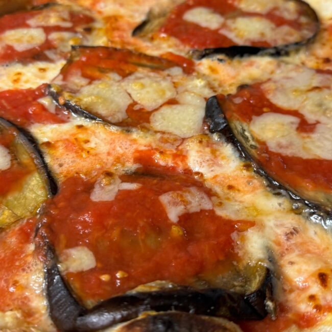 Pizza Bis parmigiana
