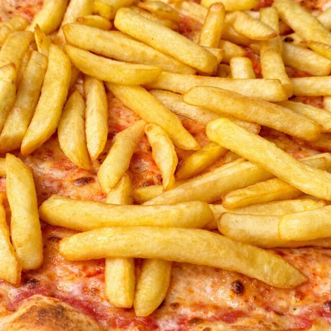 Pizza Bis patate fritte
