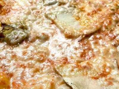 Pizza Bis porcini e grana