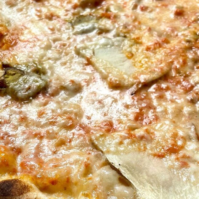 Pizza Bis porcini e grana