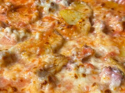 Pizza Bis salsiccia fresca e patate al forno