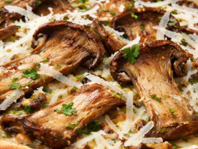 Pizza Bis cardoncelli e grana