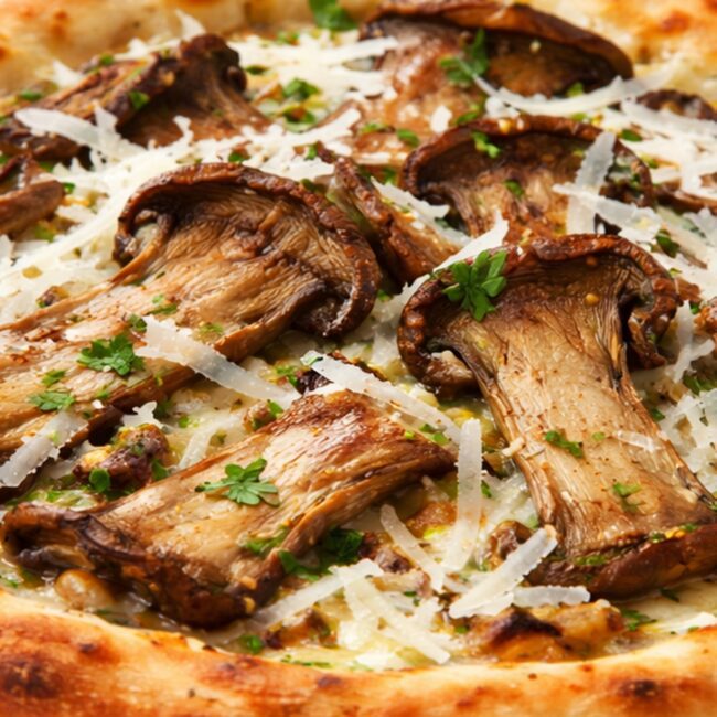 Pizza Bis cardoncelli e grana