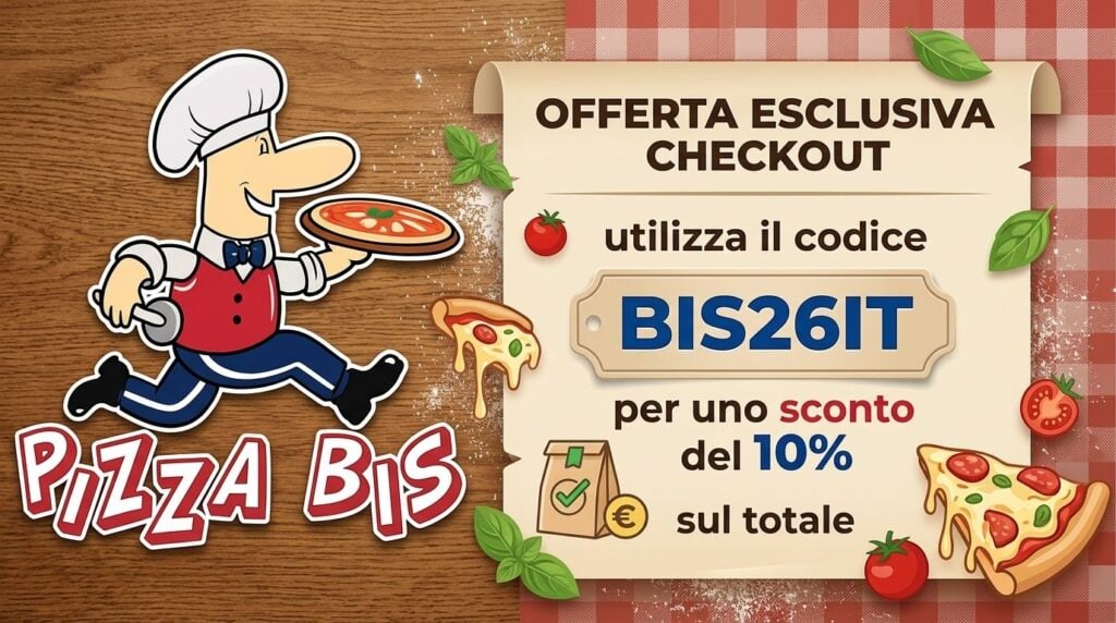 Pizza Bis codice sconto